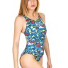 Turbo Swimming Swimsuit Womens Wide Strap Australia 8304381