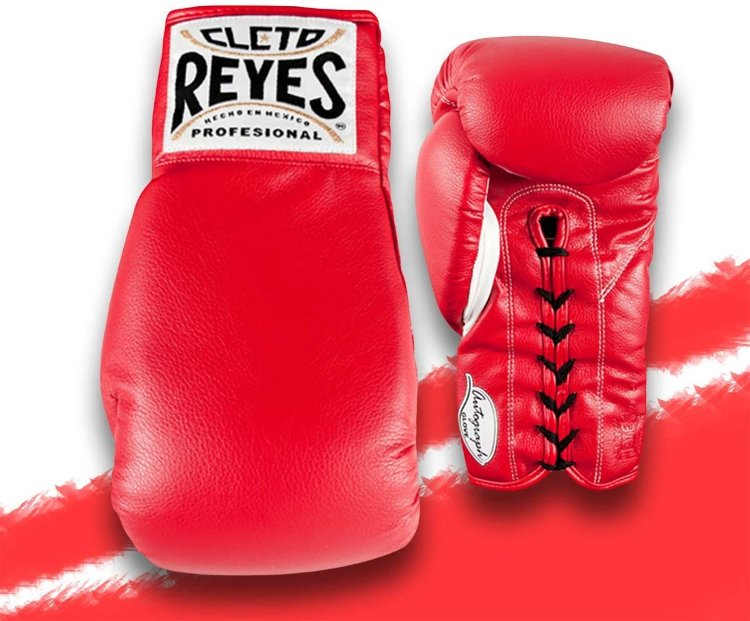 Cleto Reyes 拳击手套亲笔签名 A320