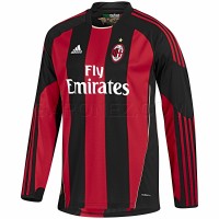 Adidas Футбол Футболка AC Milan с Длинными Рукавами Home P96287