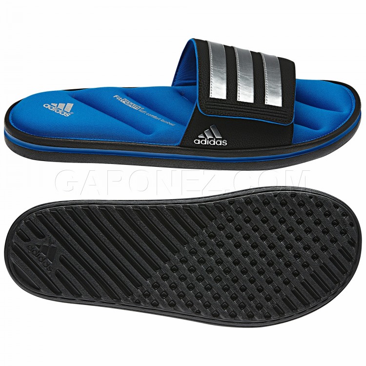 Купить Адидас Мужские Сланцы Шлепанцы Обувь Adidas Slides Zeitfrei FitFOAM V20914 Men's Slippers Footgear from Gaponez Sport Gear