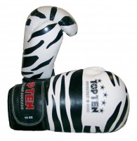 Top Ten Боксерские Перчатки Superfight 2000 Zebra 2041-10