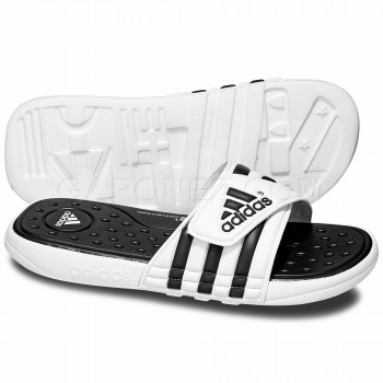 Adidas Сланцы Adissage UF+ Slides Белый/Черный G18397 adidas мужские сланцы (шлепанцы)
# G18397