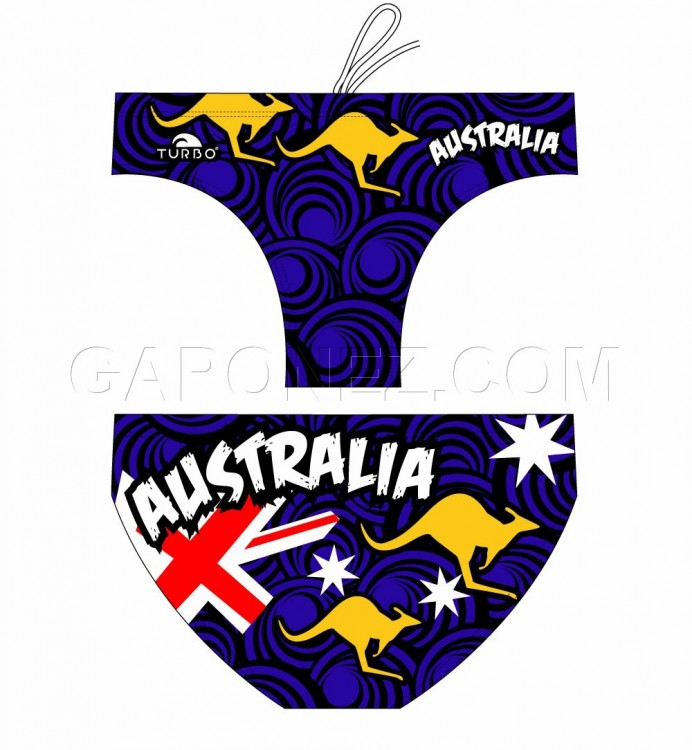 Turbo Water Polo Swimsuit Australia Kangaroo 79367