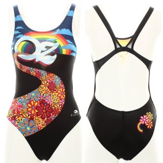 涡轮游泳女式宽肩带泳衣 奥兹世界 894181