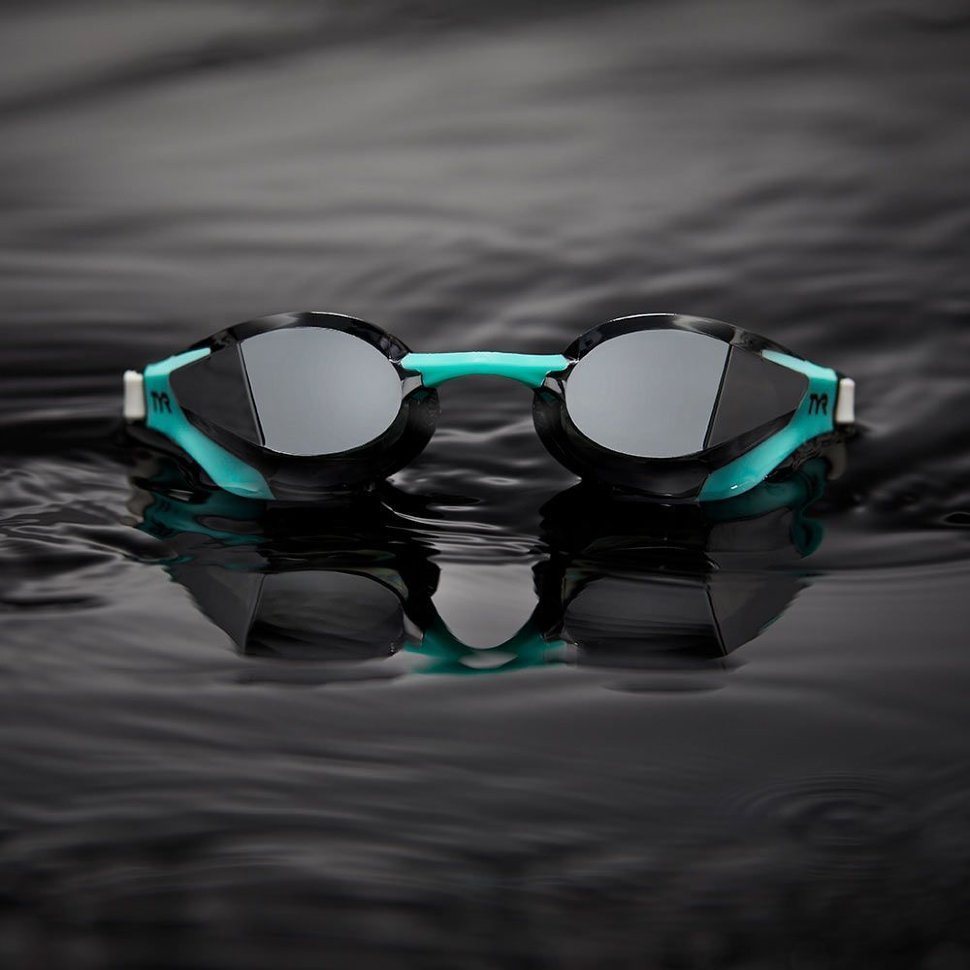 TRACER X RACING MIRRORED BL BK BK F 水泳 スイム GOGGLE LGTRXM [△][ZX] - その他