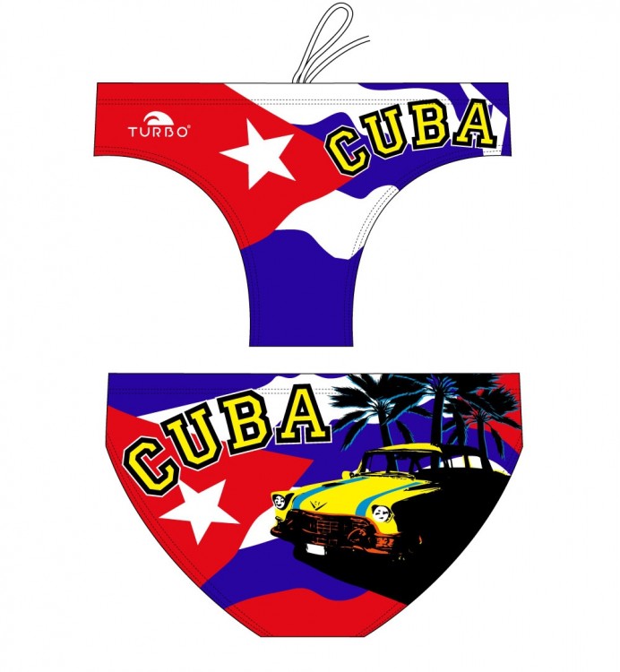 Turbo Water Polo Swimsuit Cuba Car 79361