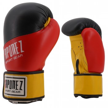 Gaponez Boxing Gloves 3-Tone GBGG 
