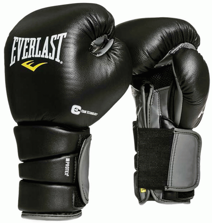 Everlast Boxing Gloves Training Sparring Protex3 Hook & Loop EPT3TGV  (EVPXSGV) from Gaponez Sport Gear