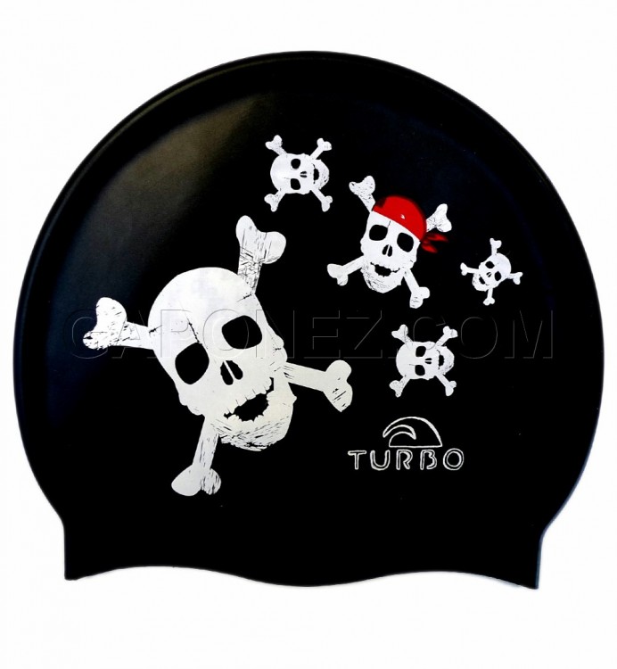Turbo Шапочка для Плавания Pirate Skull 9701641