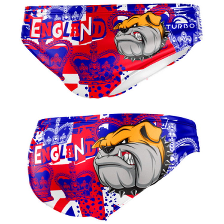 Turbo Water Polo Swimsuit Bulldog England Flag 731393