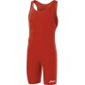 Asics Wrestling Suit Solid Modified Red JT200-23