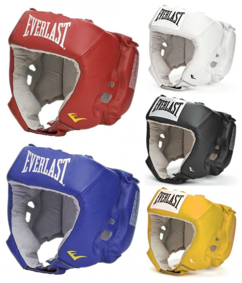 Everlast Boxing Headgear Amateur Competition EUOH Head Guard from Gaponez Sport Gear