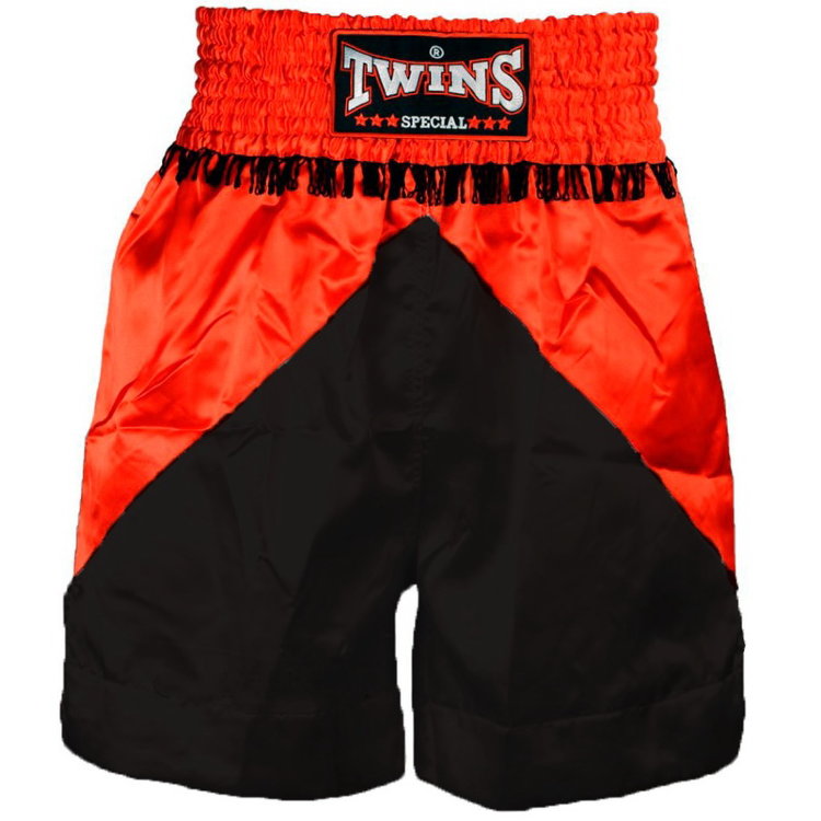 Twins Pantalones Cortos de Boxeo BTS-04 BK