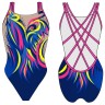 Turbo Synchronized Swimming Swimsuit Thin Strap Sincro Modelo F008