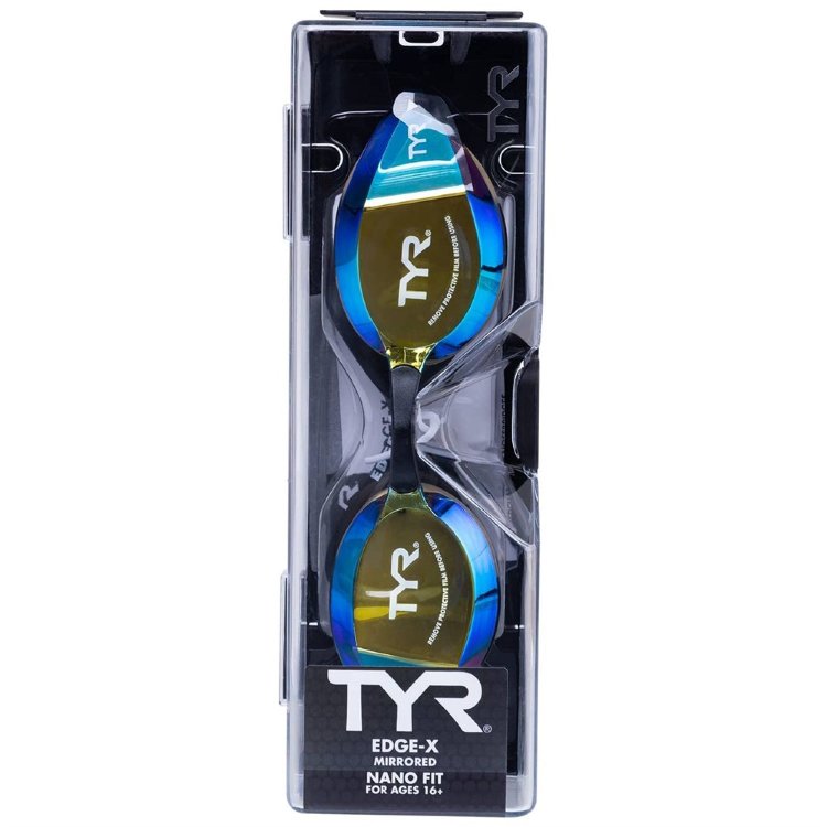 TYR 成人赛车眼镜 Edge-X 赛车纳米镜面 LGEDGNM
