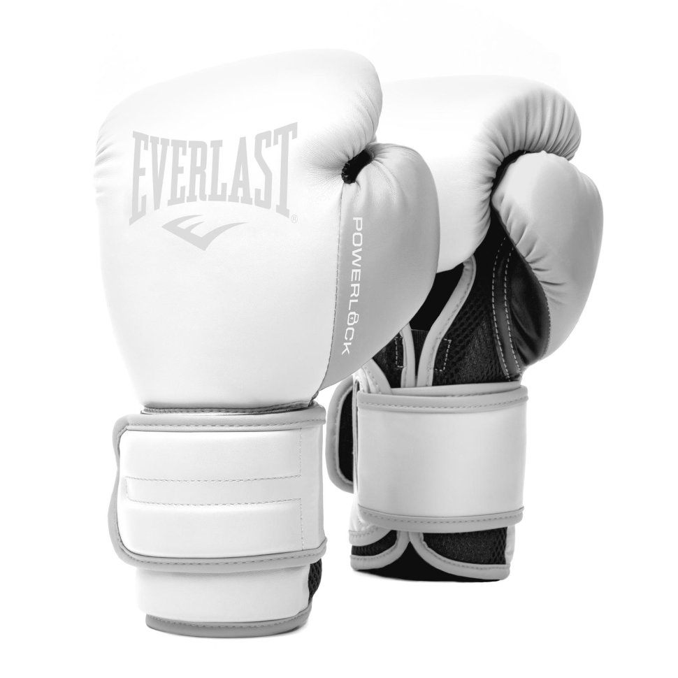 Guantes de boxeo Everlast Powerlock2 (gris) – Capital MMA