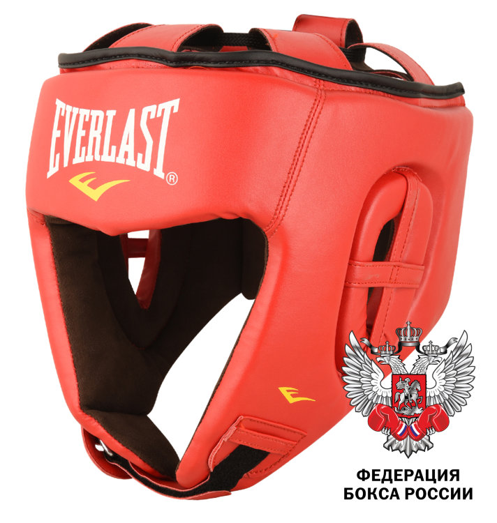 Everlast Boxing Headgear Amateur Competition with Open Face FBR EVRH