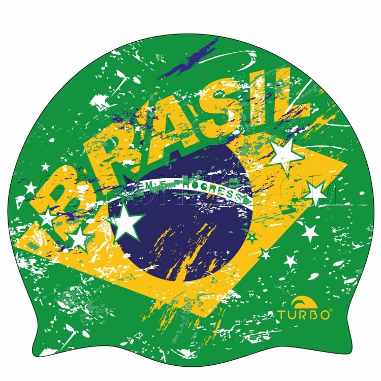 Купить Турбо Шапочка Бразилия (Силиконовая) Аксессуары для Плавания .