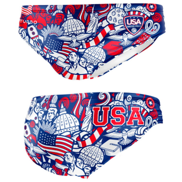 Turbo Water Polo Swimsuit Team USA 731529