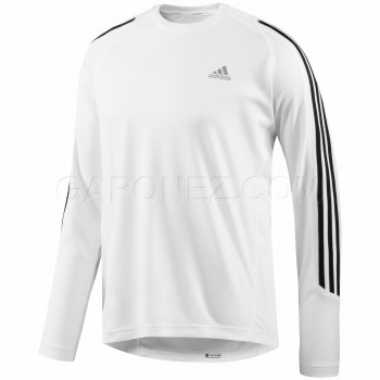 Adidas Легкоатлетическая Футболка RESPONSE Long Sleeve Crew P45915 adidas легкоатлетическая мужская футболка c длинным рукавом
# P45915
	        
        