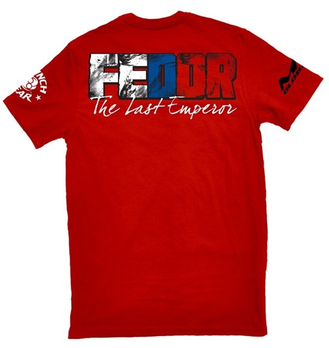 Clinch Gear Top SS Camiseta Fedor Emelianenko CG001RD