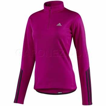 Adidas Легкоатлетический Топ RESPONSE Half-Zip Fleece P93242 adidas легкоатлетическая футболка с длинным рукавом женская
# P93242
	        
        
