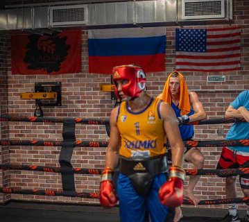 阿迪达斯拳击头饰爱迪达专业版 adiPHG01ProM RD