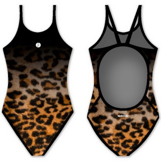 Bbosi 女士细肩带泳衣 TF豹纹渐变 K2Q1H