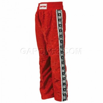 Top Ten MMA Кик-Боксерские Штаны Winner 1609-4 кикбоксерские (кик-боксерские) штаны (брюки)
размер: 160-200 см
цвет: красный
# 1609-4