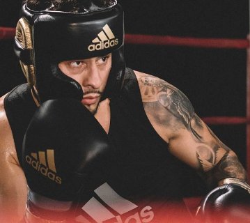 阿迪达斯拳击头饰爱迪达专业版 adiPHG01Pro BK