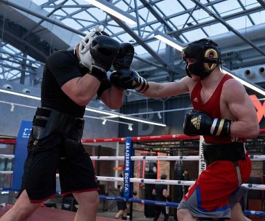 阿迪达斯拳击头饰爱迪达专业版 adiPHG01Pro BK