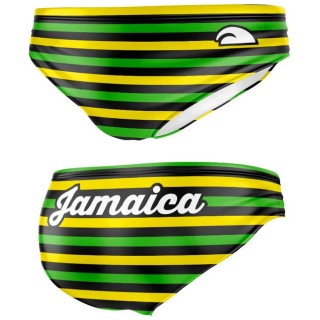 涡轮水球泳衣 牙买加条纹 732199