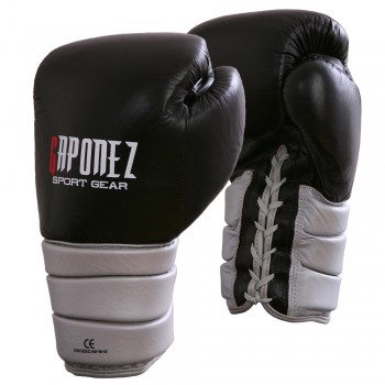Gaponez Boxing Gloves Platinum Lace-Up GTGP 