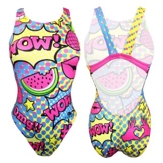 涡轮女式宽肩带泳衣 酷漫画 8308931