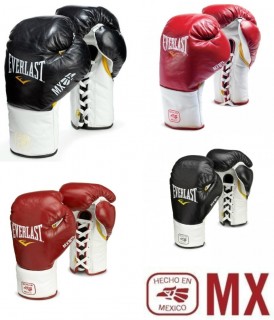 Everlast MX Pro Fight 10 Oz Boxing Gloves Red & White FITNESS MMA BAG PADs UFC