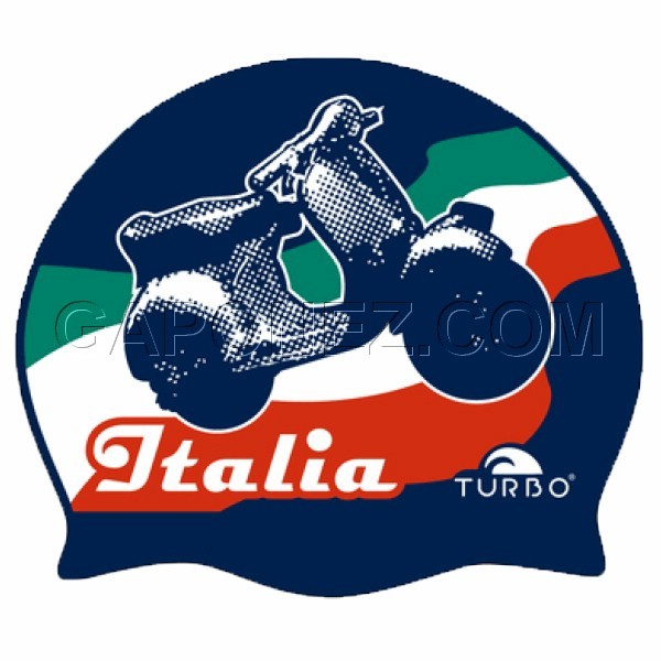 Turbo Шапочка для Плавания Italia 9701723