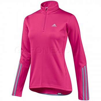 Adidas Легкоатлетический Топ RESPONSE Half-Zip Fleece P93246 adidas легкоатлетическая футболка с длинным рукавом женская
# P93246
	        
        