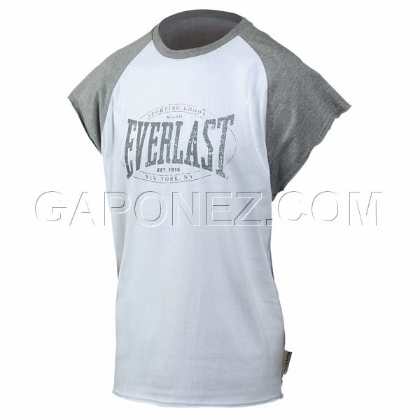 Everlast Top SS T-Shirt Centennial Sleeve Muscle EVTS76 GR
