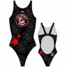 Turbo Swimming Swimsuit Womens Wide Strap California Flag 898931