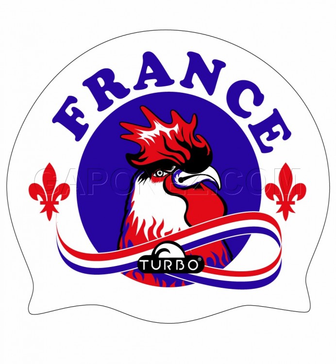 Turbo Gorro de Natación Francia COQ 9701730