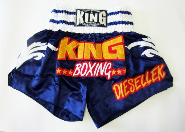 King Pantalones Cortos de Kickboxing KTBSS-053