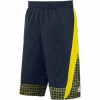 Adidas Баскетбольные Шорты Front Line Цвет Темно-Синий/Желтый Z68620