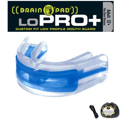 Brain-Pad Protector Bucal Doble Fila Lo Pro+ Plus BPLPP CL/BL