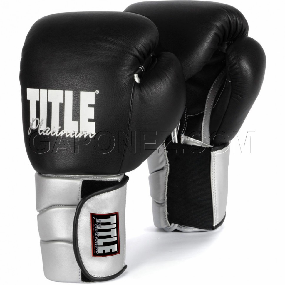 Title Boxing Gloves Platinum Paramount Elastic PPTGE from Gaponez Sport Gear