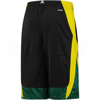 Adidas Баскетбольные Шорты Front Line Цвет Черный/Ярко-Желтый Z68621