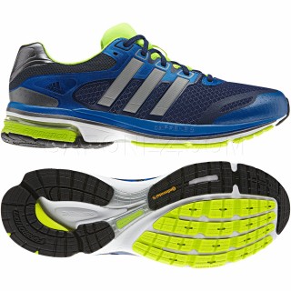 Adidas Легкая Атлетика Обувь Беговая Supernova Glide 5 Синий/Серебристый Металлик Цвет G97321