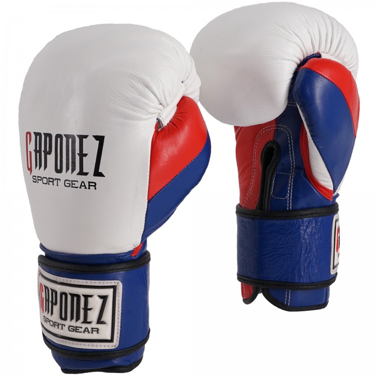 Gaponez Boxing Gloves 3-Tone GBGR