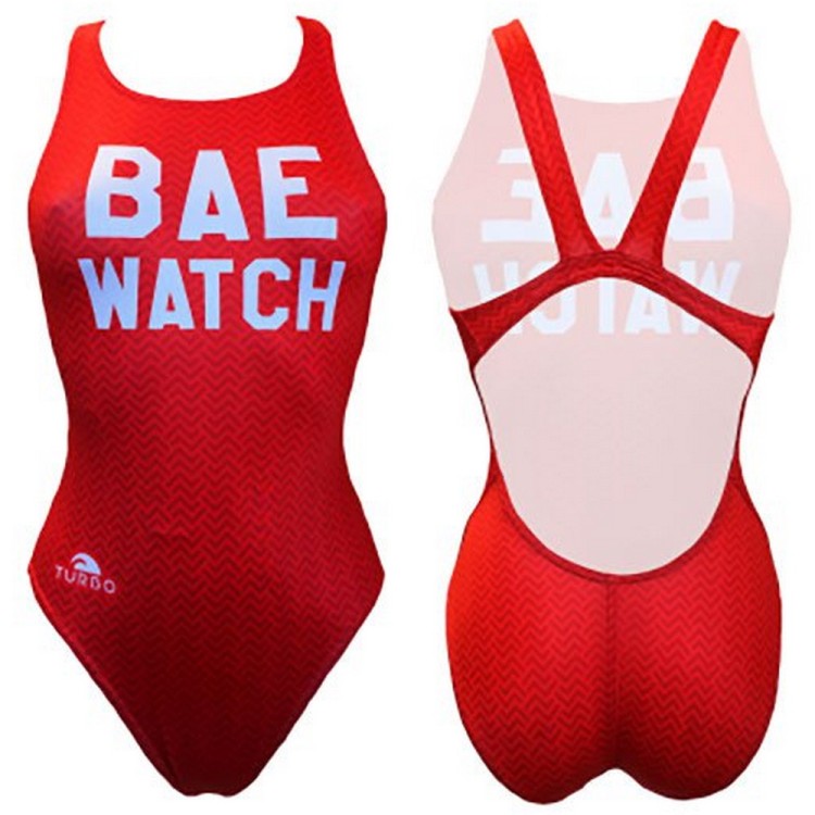 Turbo Swimming Swimsuit Womens Wide Strap Bae Watch 8309511
