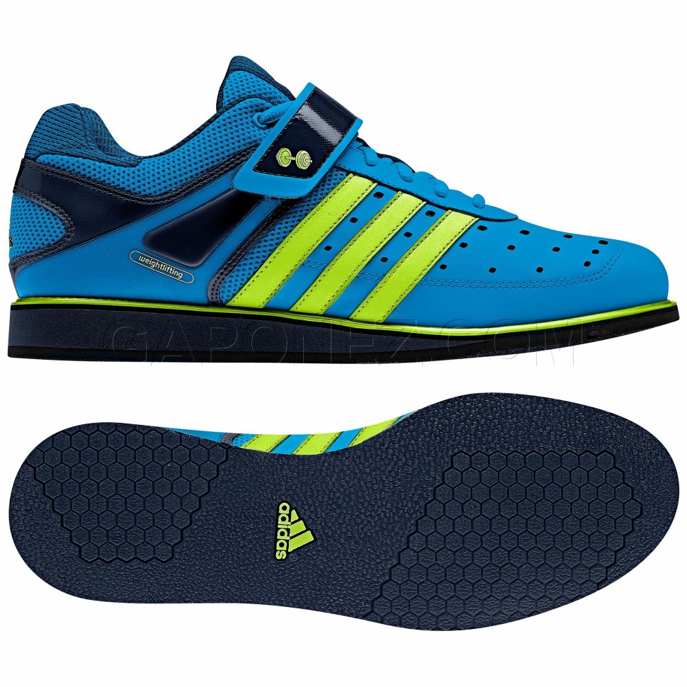 Adidas Weightlifting Shoes Power Lift Trainer G45652 Men's Powerlifting ...