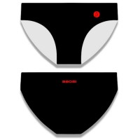 Bbosi 水球泳衣 纯黑色 G9AKF